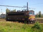 230 083-8 steht am 11.09.10 im Bahnhof Cheb.