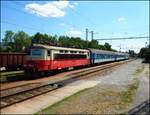 CD 242 245-9 mit SP1964 in Dobřany am 17.7.2018.