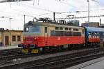 CD 242 234-3 am 18.August 2018 im Bahnhof Brno hl.n..