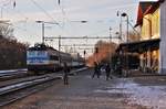 242 215-2 mit einem Os zu sehen am 31.01.19 in Dobřany.