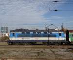 242 208-7 zusehen am 18.10.13 in Plzen hl.n.