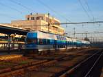 CD 471 070-3 fährt vom Bahnhof Kralupy nad Vltavou nach Usti nad Labem am 16.12.2013.