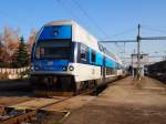 CD Steuerwagen 971 005 auf Hbf. Kralupy nad Vltavou am 13.11.2012.