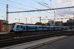 CD 641 004-7 am 18.August 2018 im Bahnhof Brno hl.n.als erstes Fahrzeug des ausfahrenden Os 4728 nach Brezova nad Svitavou.