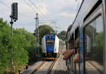 650 019 als R Nepomuk-Plzen bei Pačejov am 14.08.2020. 