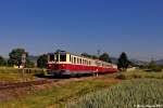 M262.056 + 2 Beiwagen + M262.1212 am Sp10052 in Úpohlavy 06.06.2015