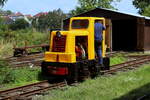 Auf dem Gelände des BW Turnov befindet sich dieses kleine Feldbahnmuseum. Heute war  Fahrtag  24.07.2021 13:04 Uhr.