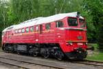 T679 1600 steht am 13 Mai 2012 ins Eisenbahnmuseum von Luzna u Rakovnika.