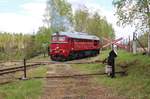 Am 27.04.19 wurde auf der Strecke (Trat 177) Pňovany – Bezdružice das Pňovanského viaduktu auf ihre Belastung getestet.