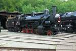ČSD 434.2168 fotografiert am 05.06.2022 im Eisenbahnmuseum Lužná u Rakovníka