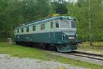 ČSD E 669.0001 fotografiert am 05.06.2022 im Eisenbahnmuseum Lužná u Rakovníka