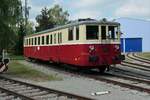 ČSD M 262.0076 im Eisenbahnmuseum Lužná u Rakovníka, fotografiert am 05.06.2022