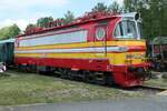 ČSD S 489.0044 im Eisenbahnmuseum Lužná u Rakovníka