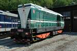 T 435.0139 im Eisenbahnmuseum Lužná u Rakovníka, fotografiert am 04.06.2022