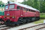 T 679.1600 im Eisenbahnmuseum Lužná u Rakovníka, fotografiert am 04.06.2022