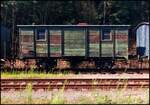 Wagen Spv in Bahnhof Lu�n� u Rakovn�ka am 6.7.2026.