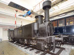 Die Dampflokomotive  Kladno  im Technischen Nationalmuseum Prag (September 2012)