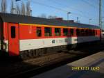 CD-1.Klassewagen Ampz lief am 21.Dezember 2008 im EC 379 Binz-Brno von Binz bis Stralsund am Schluss des Zuges.Aufgenommen in Bergen/Rgen.
