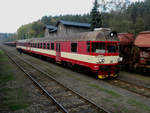 2017-10-14, Sonderfahrt der Ostsächsischen Eisenbahnfreunde nach Pardubice; aus dem Zug heraus wurde 80-29 206-7 der CD fotografiert