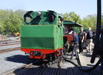 Kolínská řepařská drážka war die älteste Rübenbahn in Tschechien. 
Die BS 80 beim Wassernehmen. 27.04.2024  11:27 Uhr