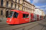 Tschechien / Straßenbahn (Tram) Brno / Brünn: Škoda 13T Elektra - Wagen 1911 von Dopravní podnik města Brna a.s.