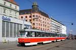 Tschechien / Straßenbahn (Tram) Brno / Brünn: Tatra T3R.PV - Wagen 1657 sowie Tatra T3R.PV - Wagen 1658 von Dopravní podnik města Brna a.s.