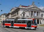 Tw.1615, Malinevskeho nam.,im Hintergrund sieht man das Nationaltheater.(19.07.2014)