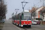 T6A5 1203 + 1204, Banskobystricke ulica.(20.02.2015)