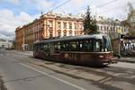 DPMO Vario LFR.S 240 am 06.April 2019 in der Wolkerova beim Bahnhof Olomouc Nova Ulice.