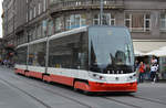 Skoda 15T  9356  Straßenbahn ist am 25.08.2018 unterwegs durch Prag.