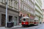 Die alte Straenbahn in Prag am 02.06.13 