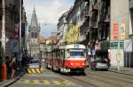 Tatra T3SU 7246 am 23.04.14 Jindřišská/Praha