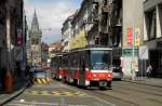 Tatra T6A5 8709 am 23.04.14 Jindřišská/Praha