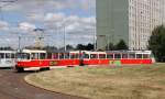 7152 und 7117  als 9 nach Spojovaci in Sidliste Repy 6.7.14