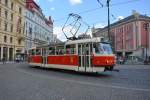 Tatra T3 auf der Linie 5 am 16.07.2014.