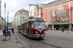 Praha / Prag SL 5 (Tatra T3R.PLF 8260) Námestí Republiky (: Platz der Republik) am 21.