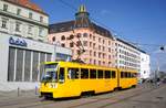 Tschechien / Straßenbahn (Tram) Brno / Brünn: Tatra K2R - Wagen 1053 von Dopravní podnik města Brna a.s.