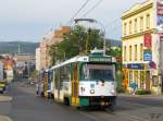 Tw.48 + Tw.34 in der ul. 1.maje kurz vor dem Hauptbahnhof.(18.05.2012)