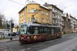 DPMO Vario LFR.S 240 am 06.April 2019 in der Wolkerova beim Bahnhof Olomouc Nova Ulice.