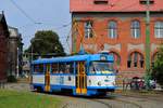 T3SUCS 933 vor dem Rathaus von Vitkovice. (08.08.2018)