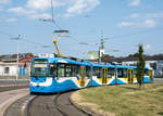 Ostrava     DPO Vario LF3/2 1653 als Linie 1, hlavní nádraží, 08.08.2018