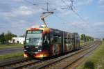 Tschechische Republik / Straenbahn Ostrava: INEKON 01 TRIO - Wagennummer 1253 ...aufgenommen im Juni 2014 an der Haltestelle  Zahrdky  in Ostrava.
