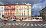 Tatra T3 8481 und 8446 in Praha-Smichov. (06.04.2017)