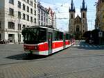 die im Sommer 2018 fotografierte Straßenbahneinheit 9051 am Straßmeierplatz Prag habe ich dem Typ KT8D5 zugeordnet, also dem letzten Typ der Tatra-Familie