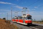T3R.P 8514 + 8474 als Linie 4 zum Kubanske Nam.