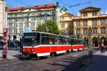 Strassenbahn Prag/CZ : Tatra TW 8731 - 08/08/2012