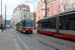 Praha / Prag SL 8 (Tatra T6A5 8693) Námestí Republiky (: Platz der Republik) am 21.
