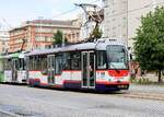 TW 240, Linie 7 in Olomouc, sicher (?) ein modernisirter Tatra ?25.06.2021 14:02 Uhr.