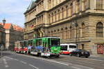 Czechia, Prag 
Tramways 8725+8724 on line 24 at Staromestska
9/5/2014