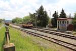 810 009-1 (FRL) ausgeliehen an die Länderbahn war am 12.05.24 als Os 16812 in Krupá zu sehen.